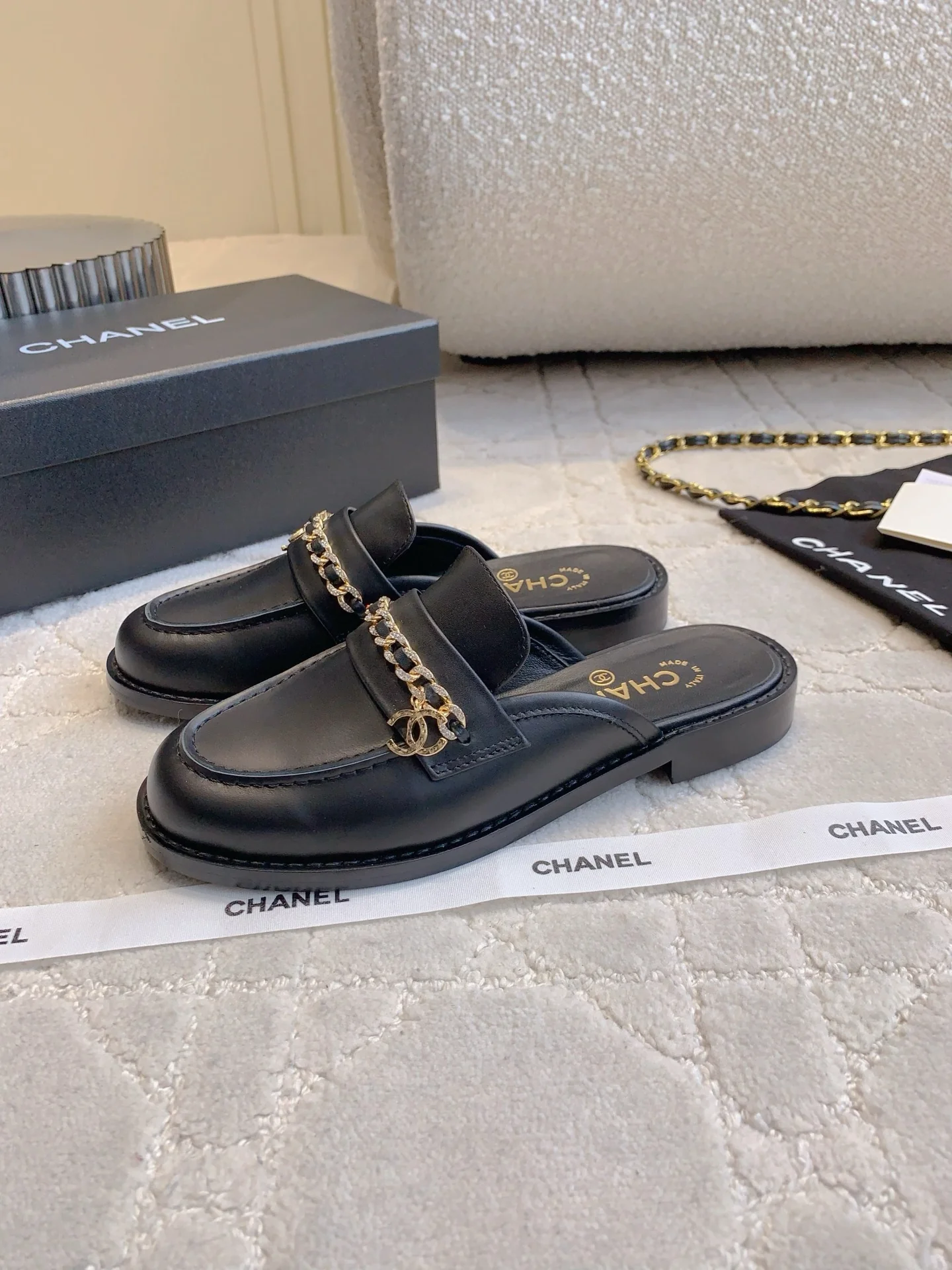 Chan New Loafers half slippers