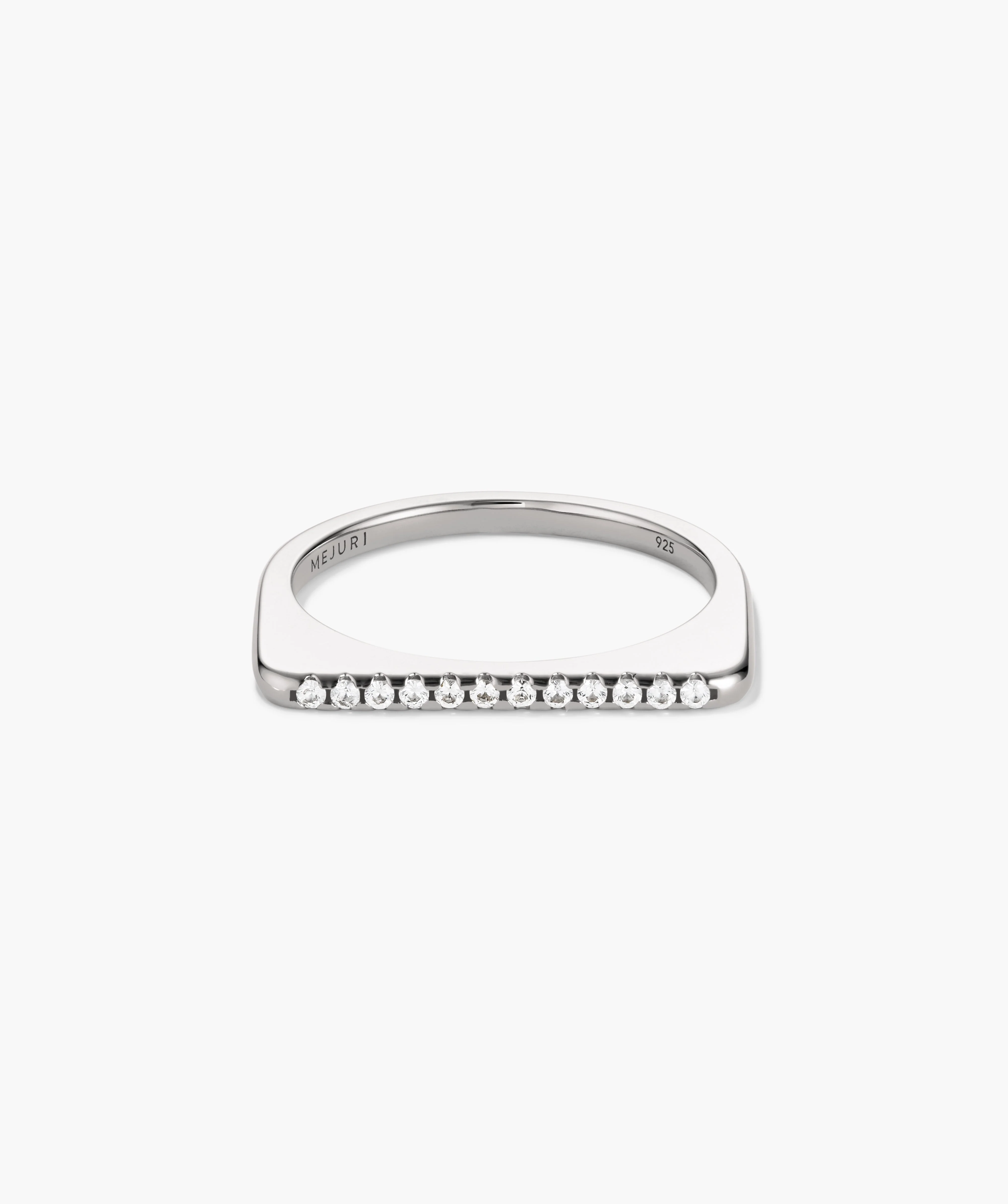 Pavé Puzzle Stacking Ring