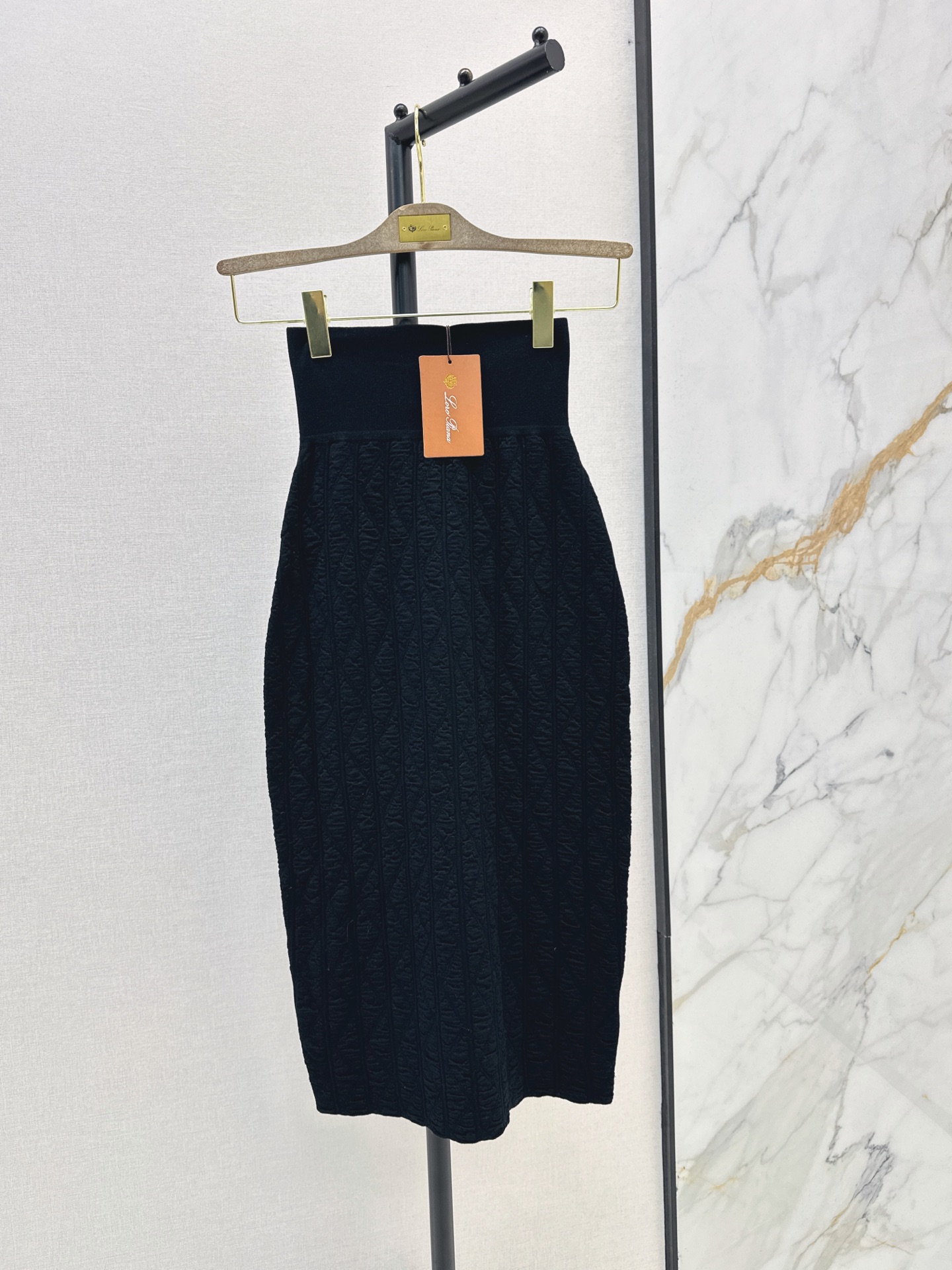 Loro New Textured Wrap Hip Skirt