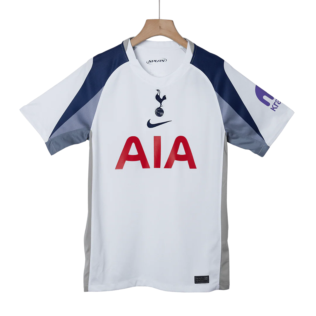 SON #7 Tottenham Hotspur Home Soccer Jersey 2025/26 White