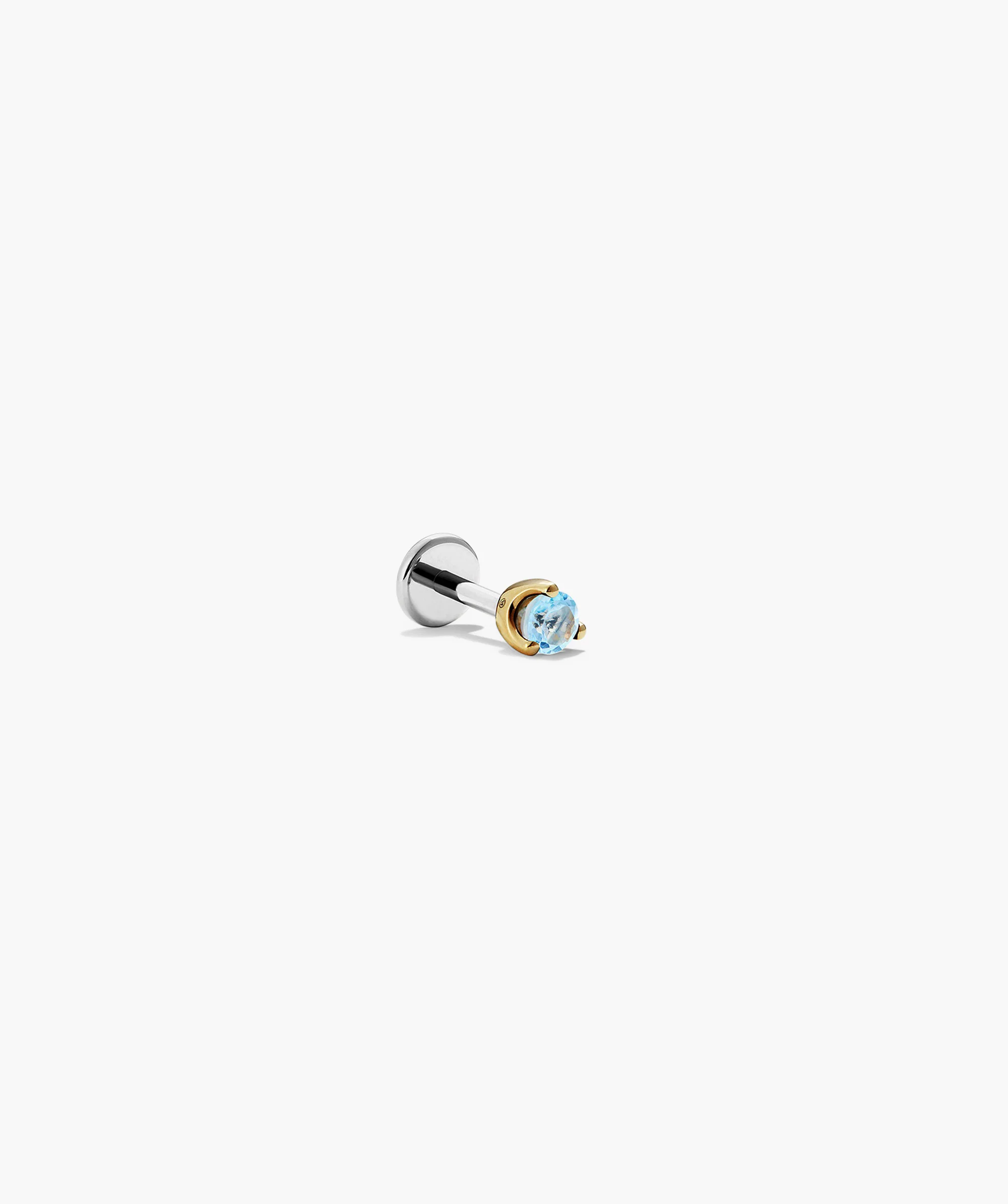 Piercing Studio - Single Gemstone Mini Flat Back Stud