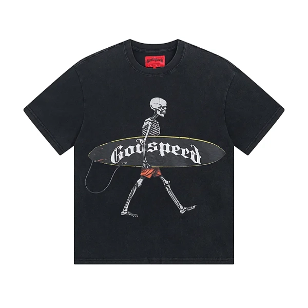 Godspeed Surf Day Tee 1025 Black
