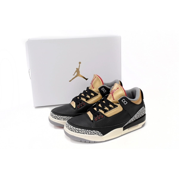Air Jordan 3 WMNS “Black Gold”  CK9246-067
