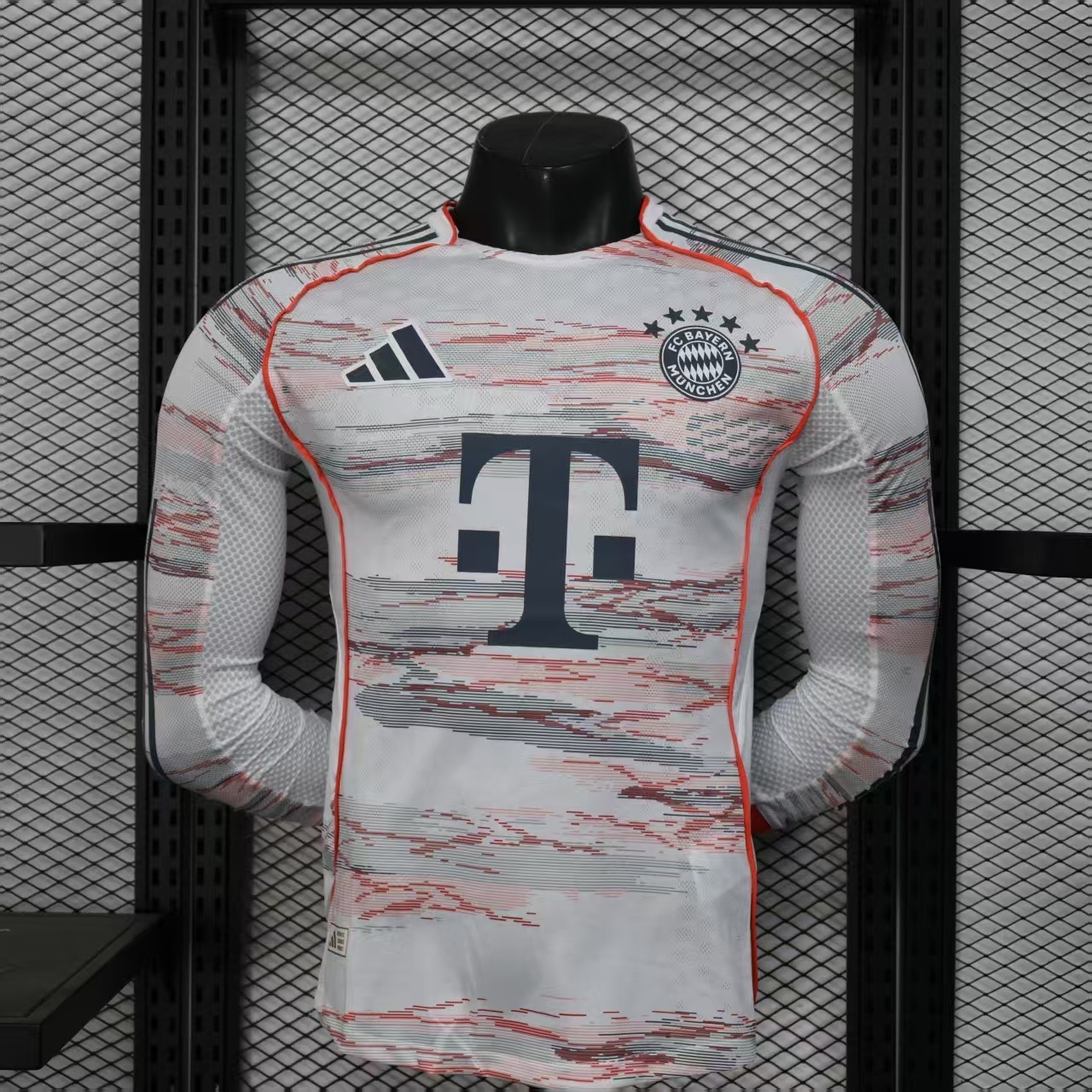 Bayern Munich Home Player Long Sleeve Jersey 25/26