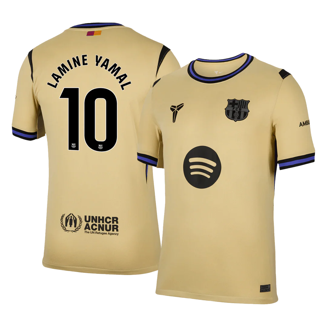 LAMINE YAMAL #10 Barcelona Away Soccer Jersey 2025/26
