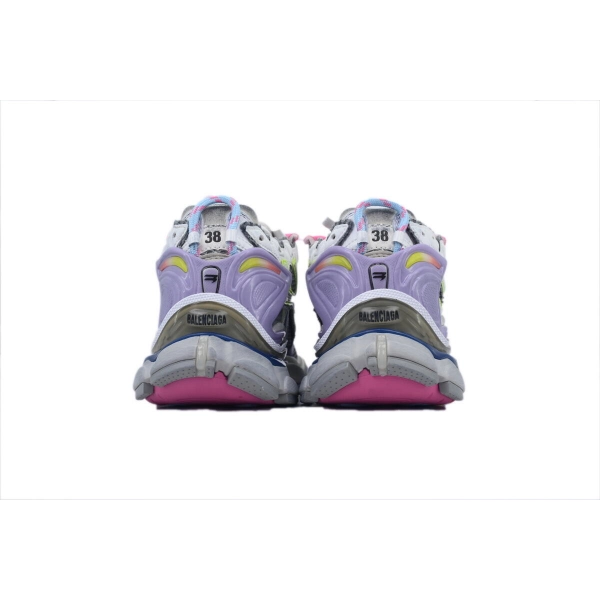 Balenciaga Runner Sneaker Pink Blue Purple 772767 W3RNY 0361