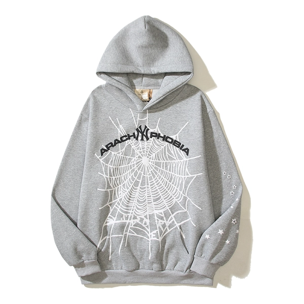 Sp5der Hoodie Grey 2606