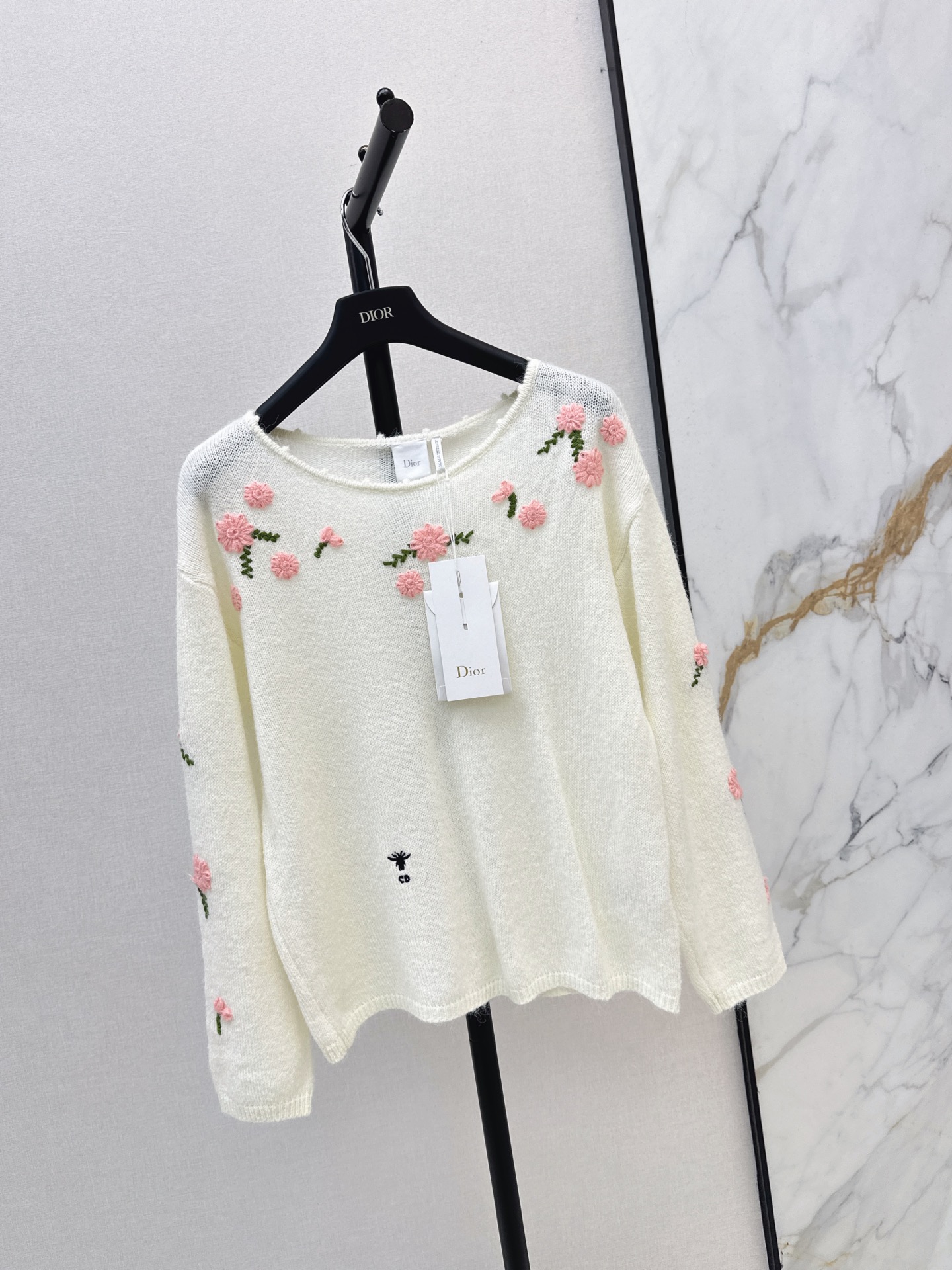 CD New Crochet Knit Sweater