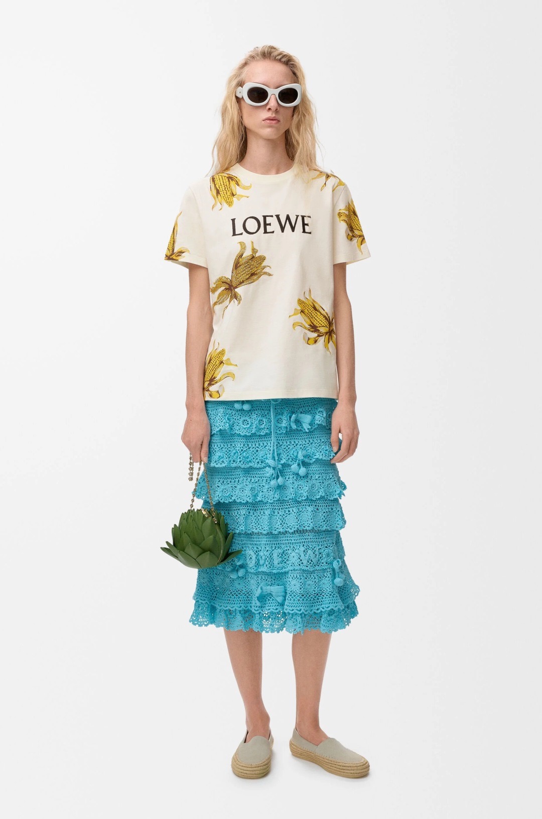 Loe New Printed Studded T-Shirt