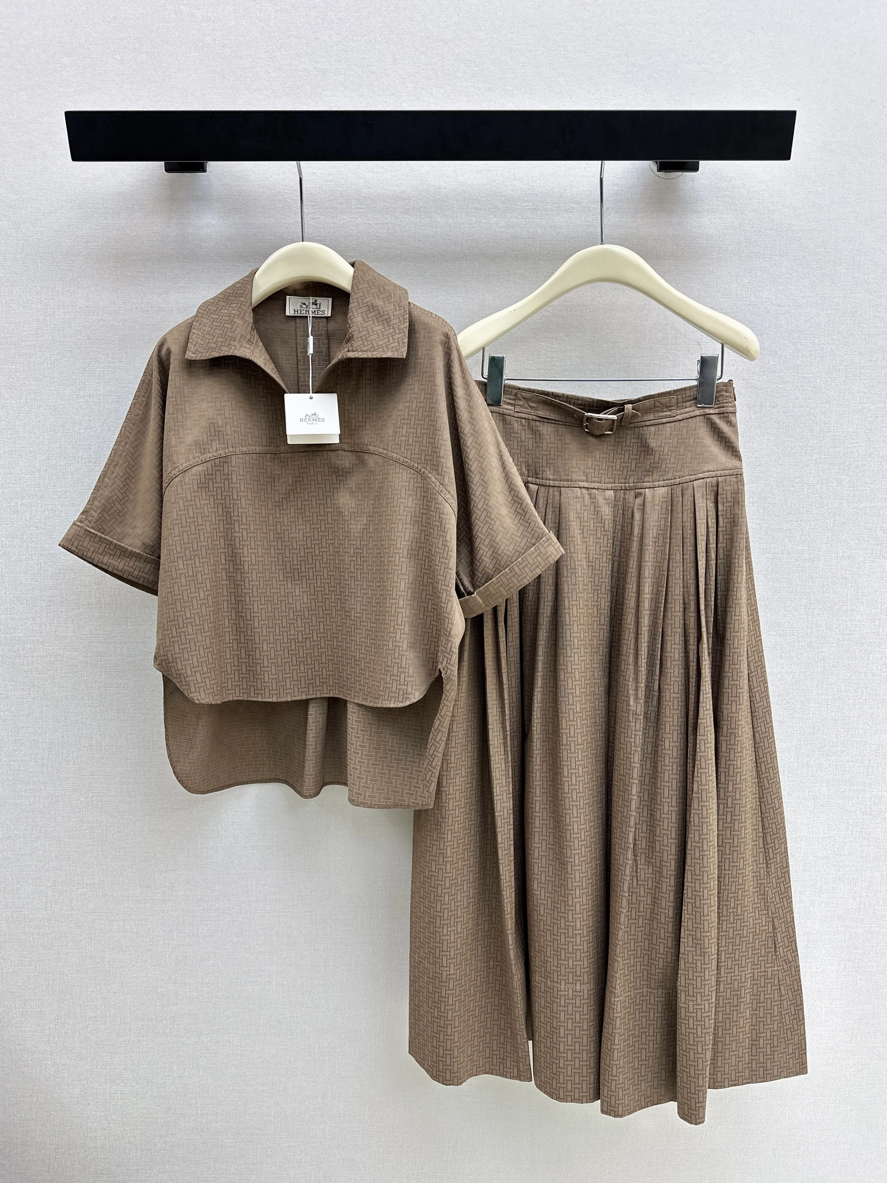 Herm NEW jacquard shirt shirt sets
