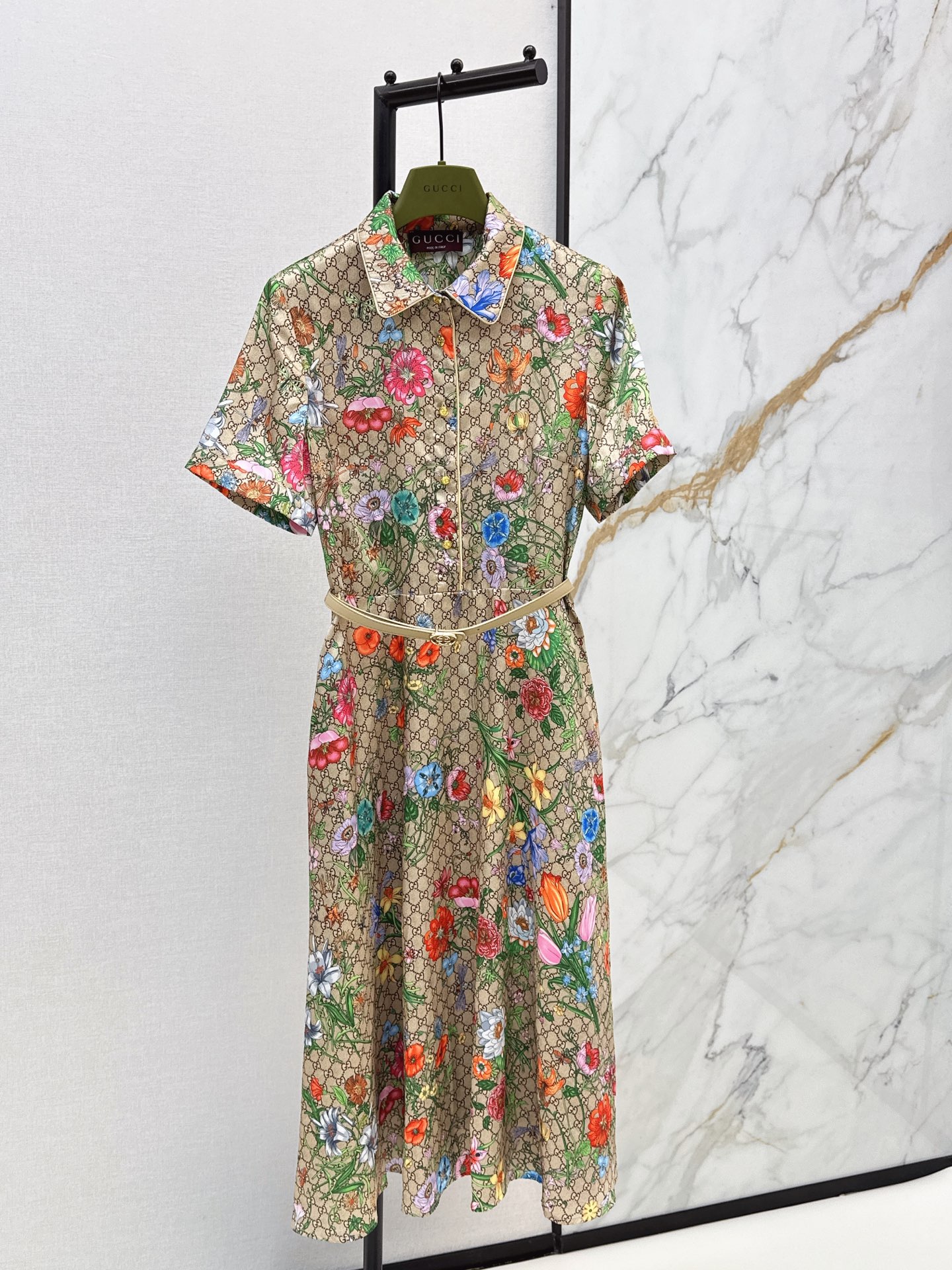 Guc New Floral Print Dress