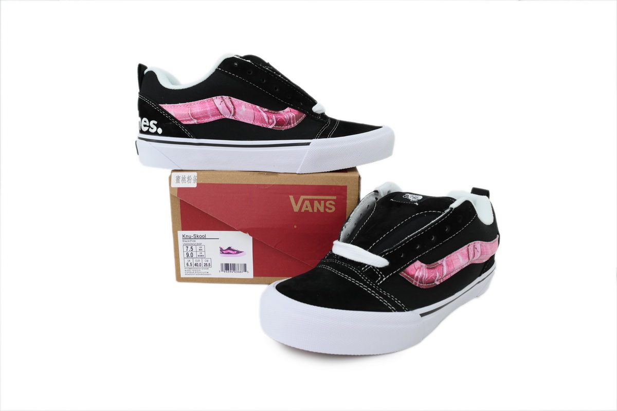 Peaches x Vans Knu-Skool 'Black Pink' VN0009QCB9P