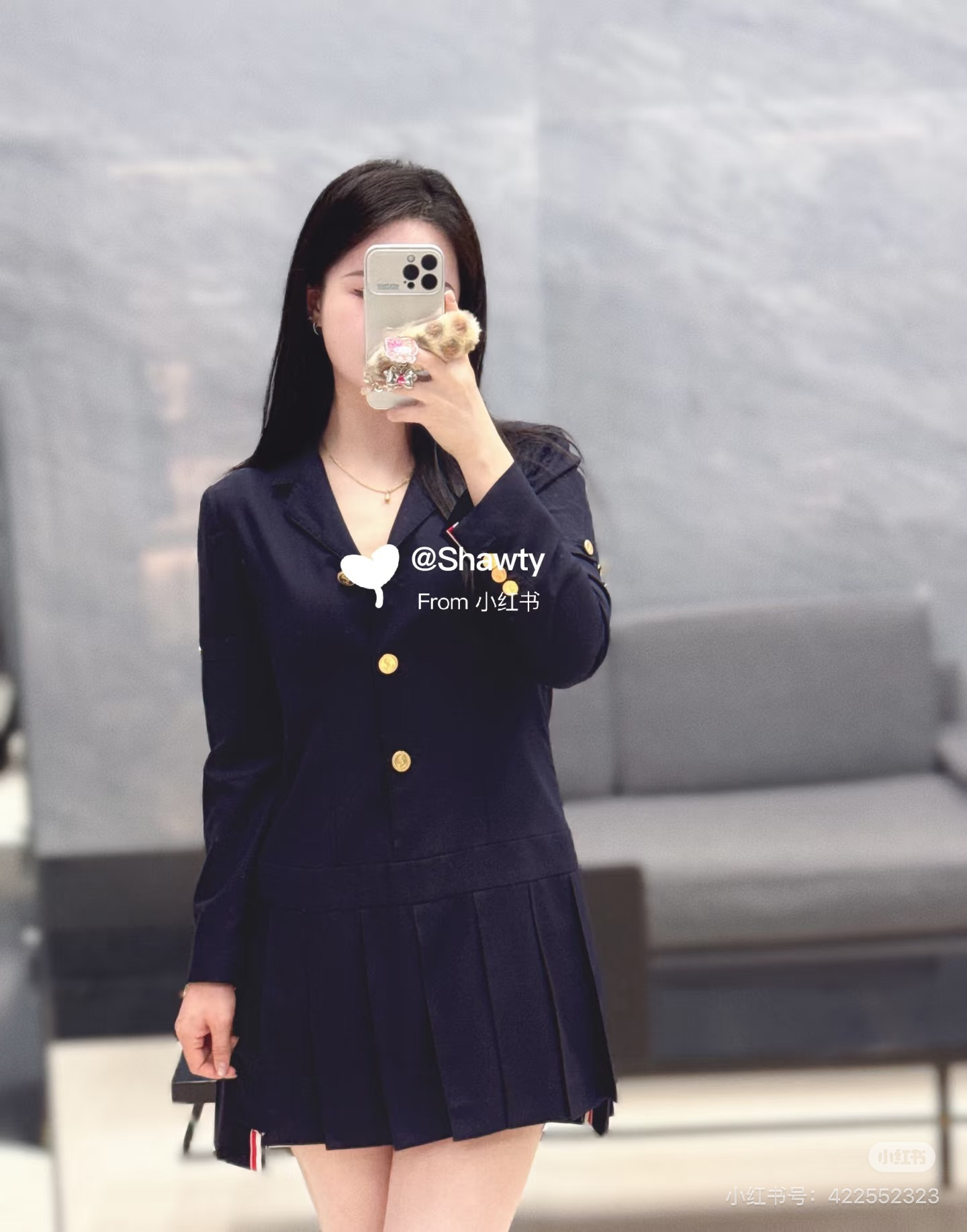 Thom New contract pleated dress