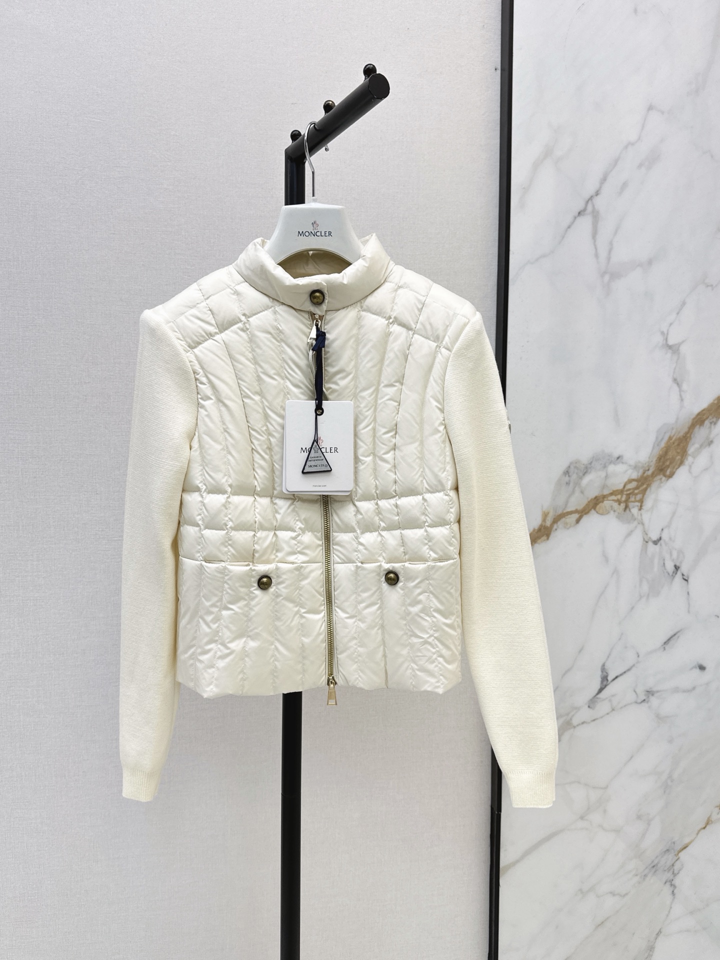 Monc New Patchwork down jacket