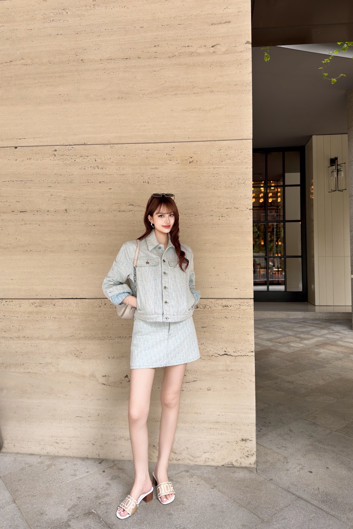 CD New Jacquard skirt