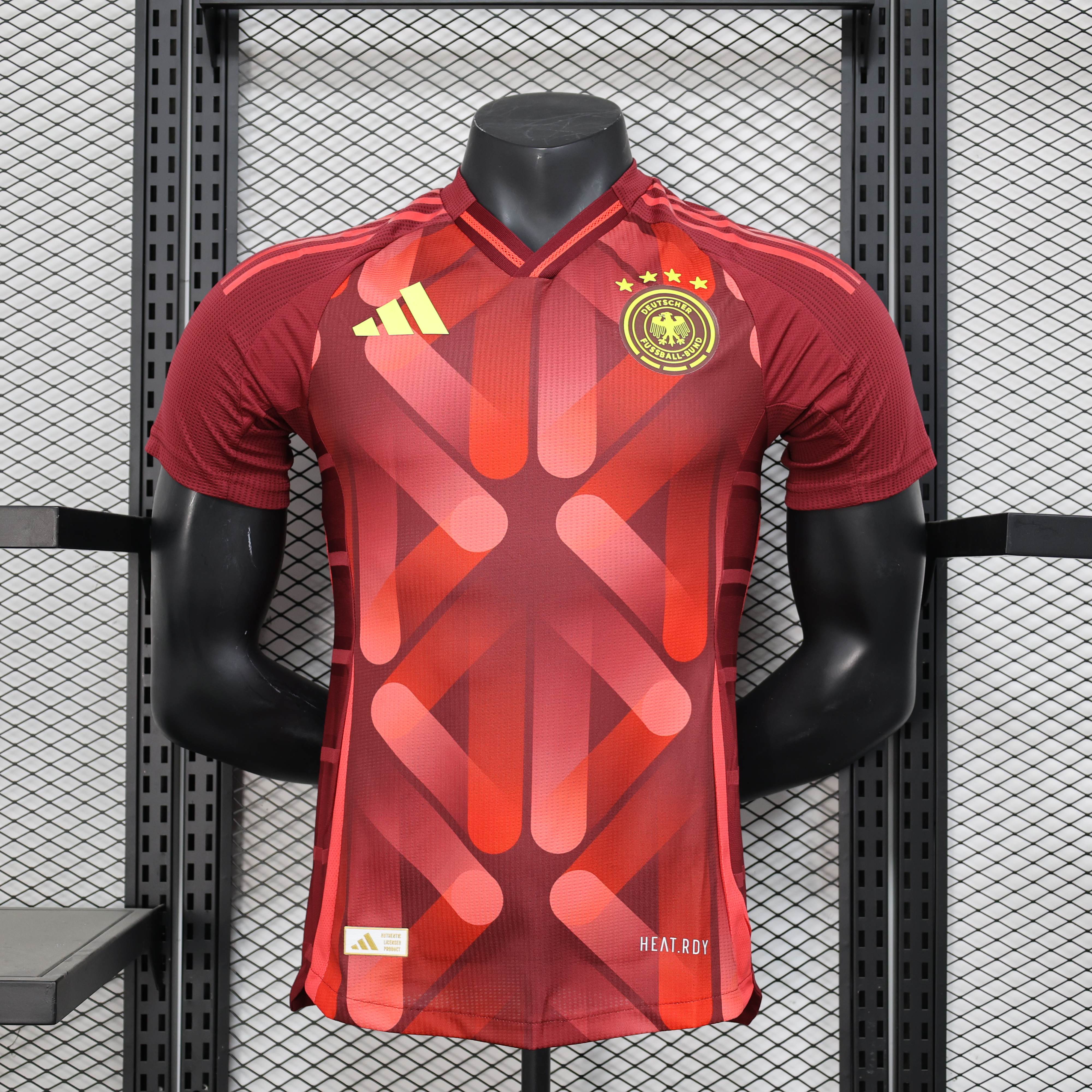 Germany Adidas Men Away Fotball Shirt Player Version Euro 2025