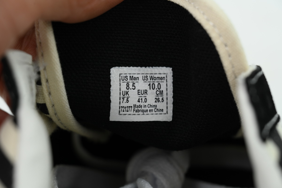 Vans Style 36 SF 'Stripe - Black' 2019 VN0A3ZCJXMU