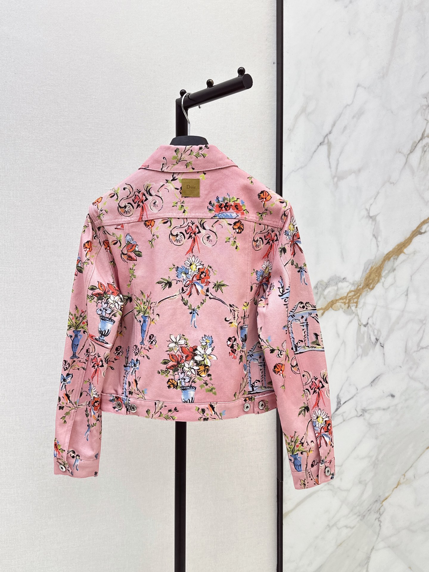 CD New Printed denim jacket
