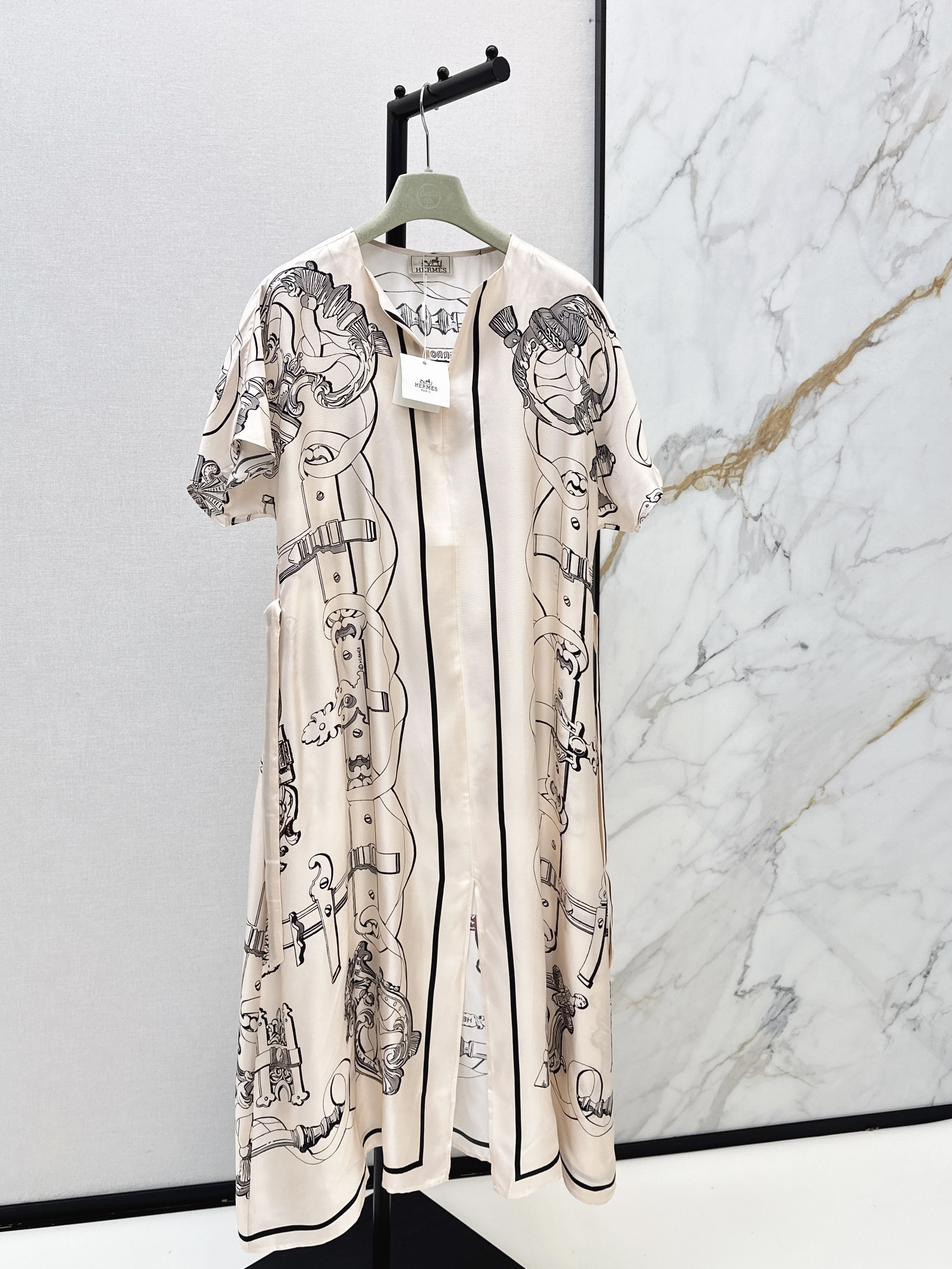 Herm New Slit dress