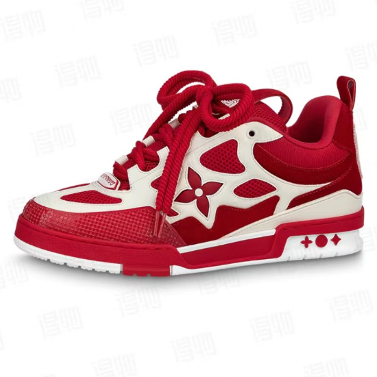 Pkkicks God Batch LOUIS VUITTON Red