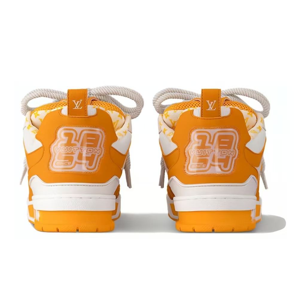 Pkkicks God Batch Louis Vuitton LV Skate Sneaker Yellow White
