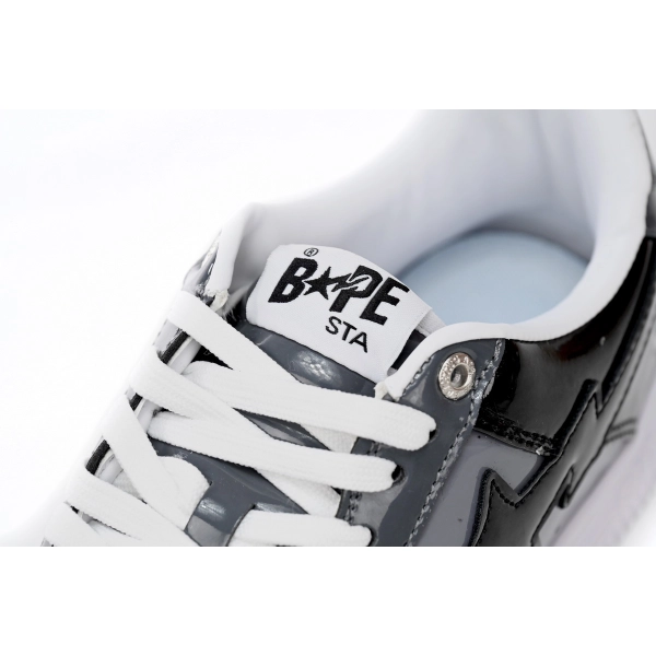 Cheap Fake BapeSta Low Black Grey Baolan  1H20 191 046
