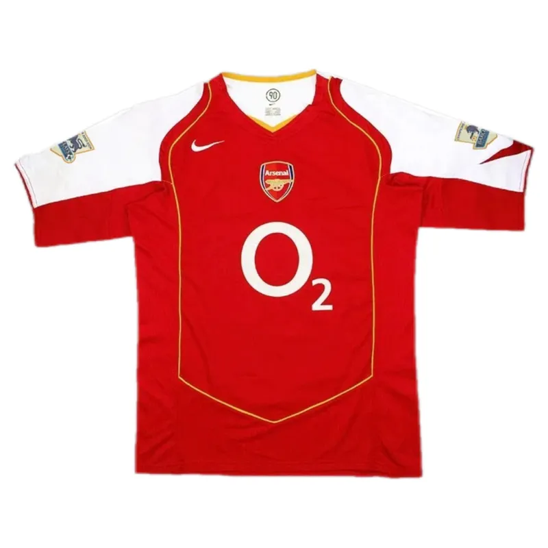 04-05 Arsenal Retro Jersey Home Replica