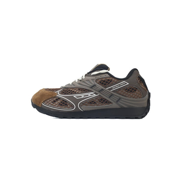 Bottega Veneta Orbit  Brown suede