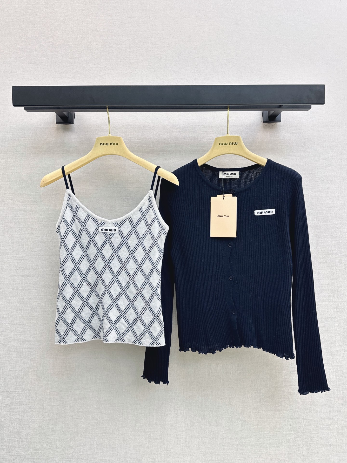 Miu New Knit Two-Piece Set