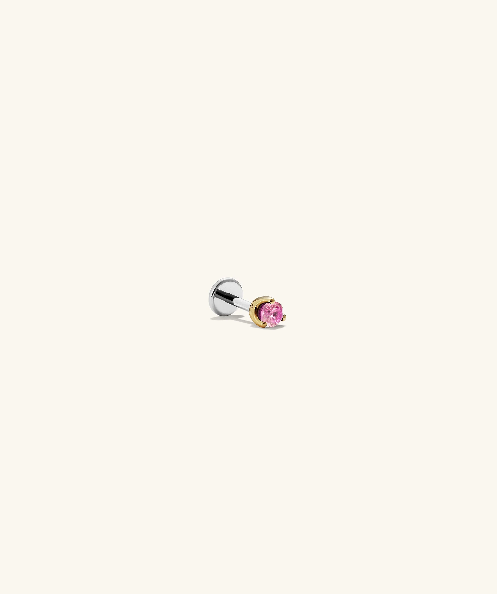 Piercing Studio - Single Gemstone Mini Flat Back Stud