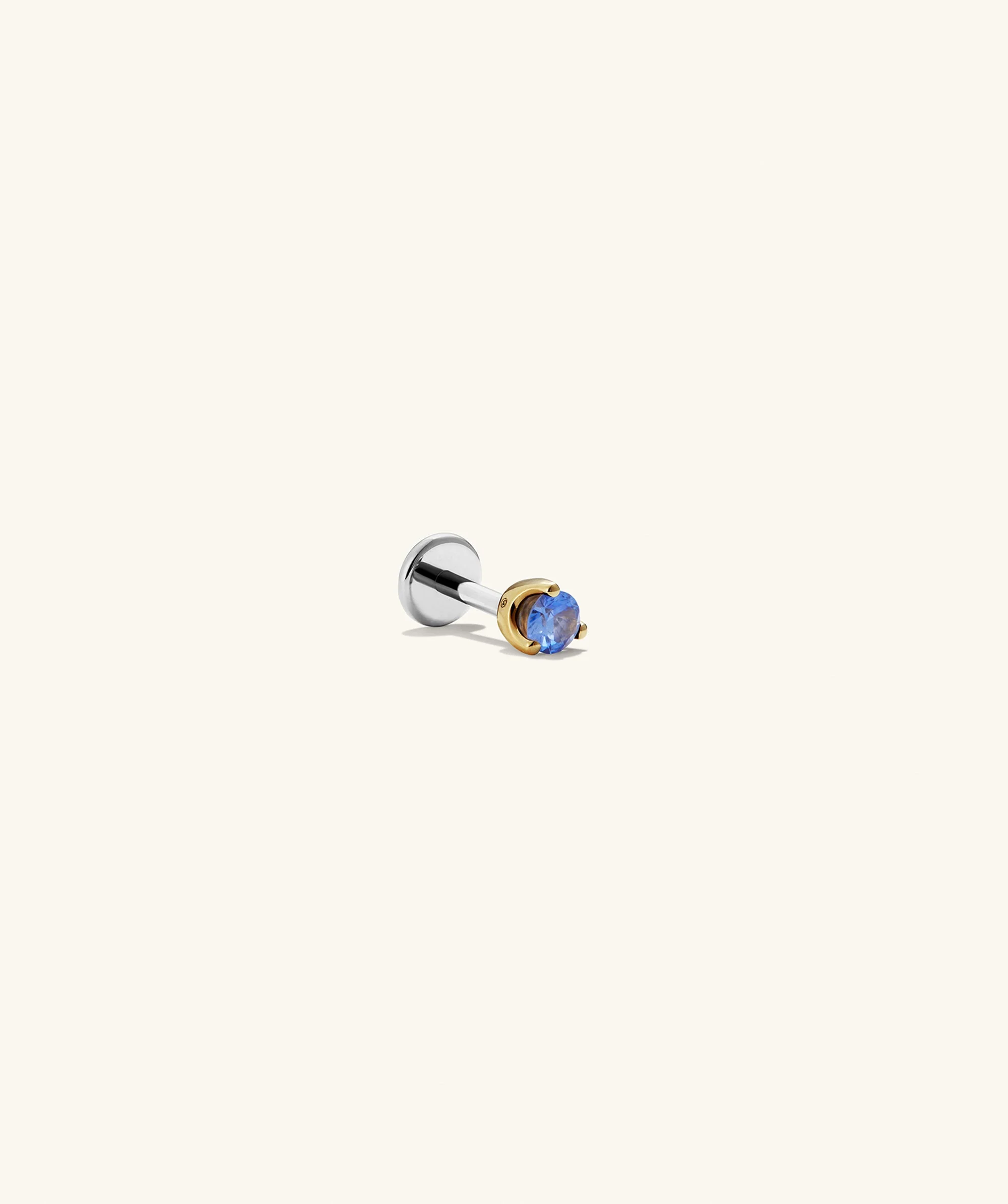 Piercing Studio - Single Gemstone Mini Flat Back Stud