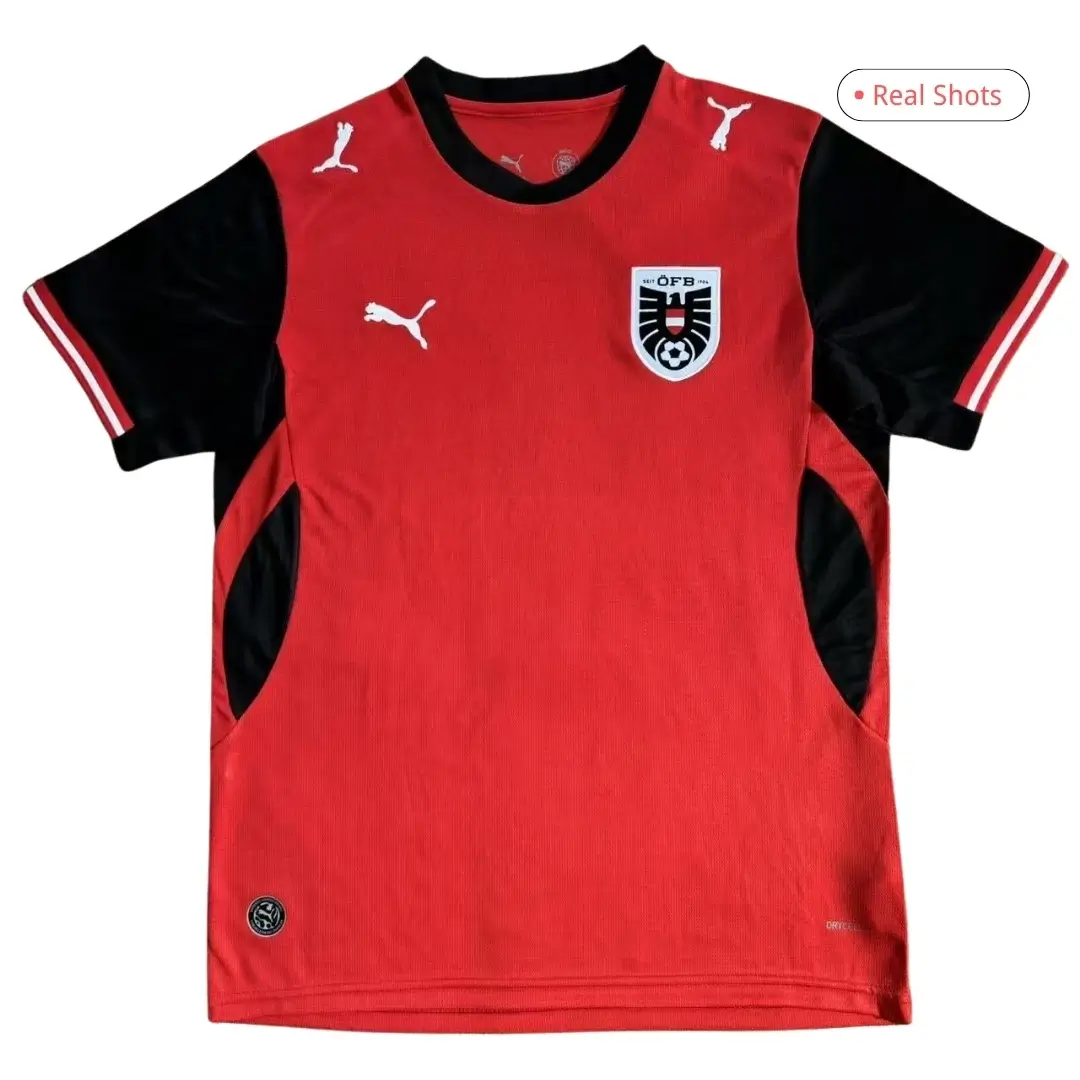 DANSO #4 Austria Home Soccer Jersey 2026 World Cup