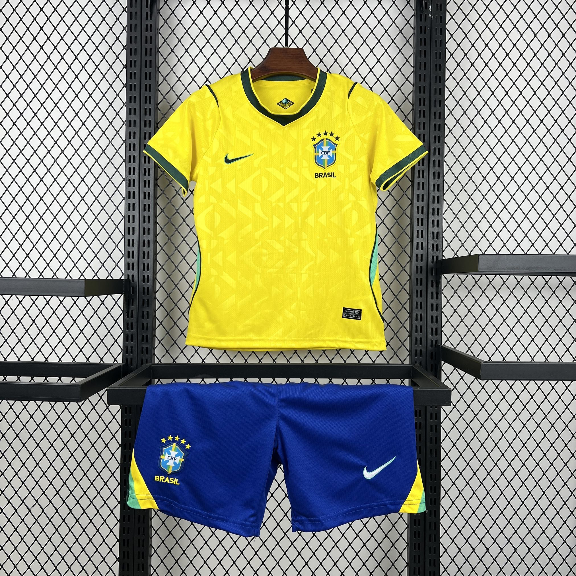 Kids Brazil 2026 World Cup Home Kit