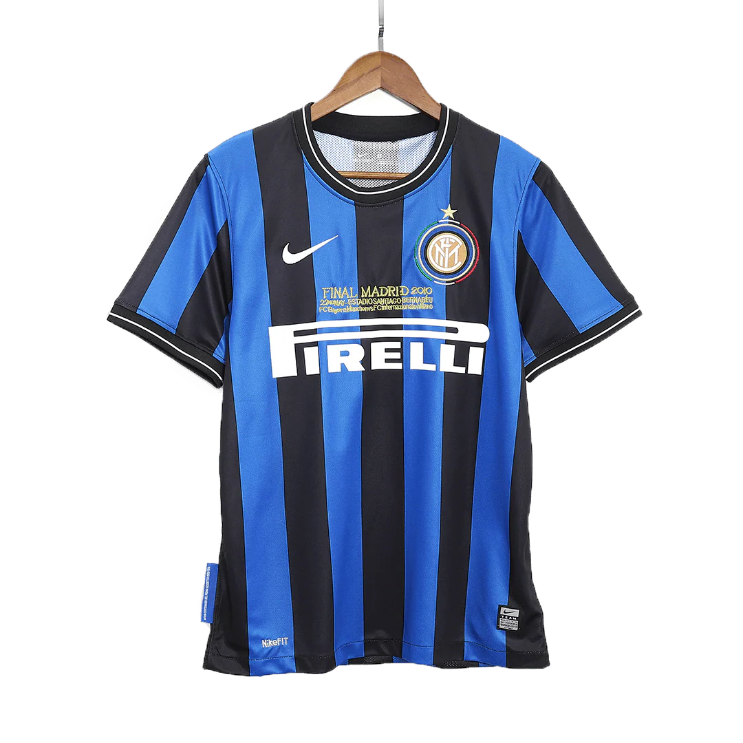 Inter Milan 2009/10 Home Retro Football Jersey - UCL Final