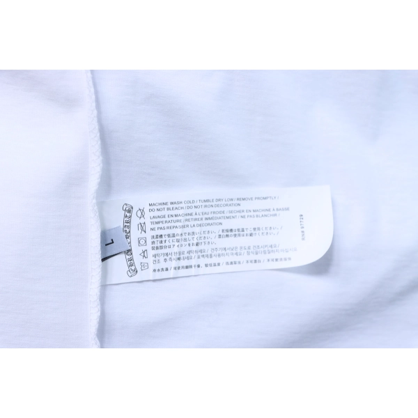 Chrome Hearts Heavyweight Sanskrit Scroll Embroidery Crew Neck T-Shirt white