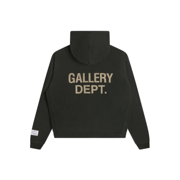Gallery Dept. 90's Logo Hoodie Vintage Black