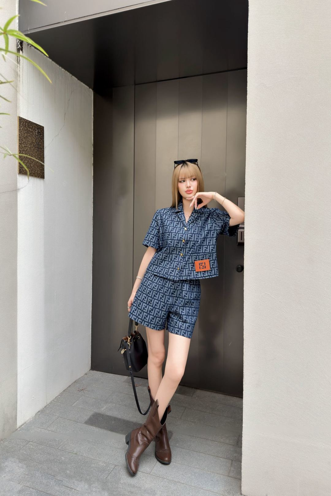 Pra New Double F Denim Set
