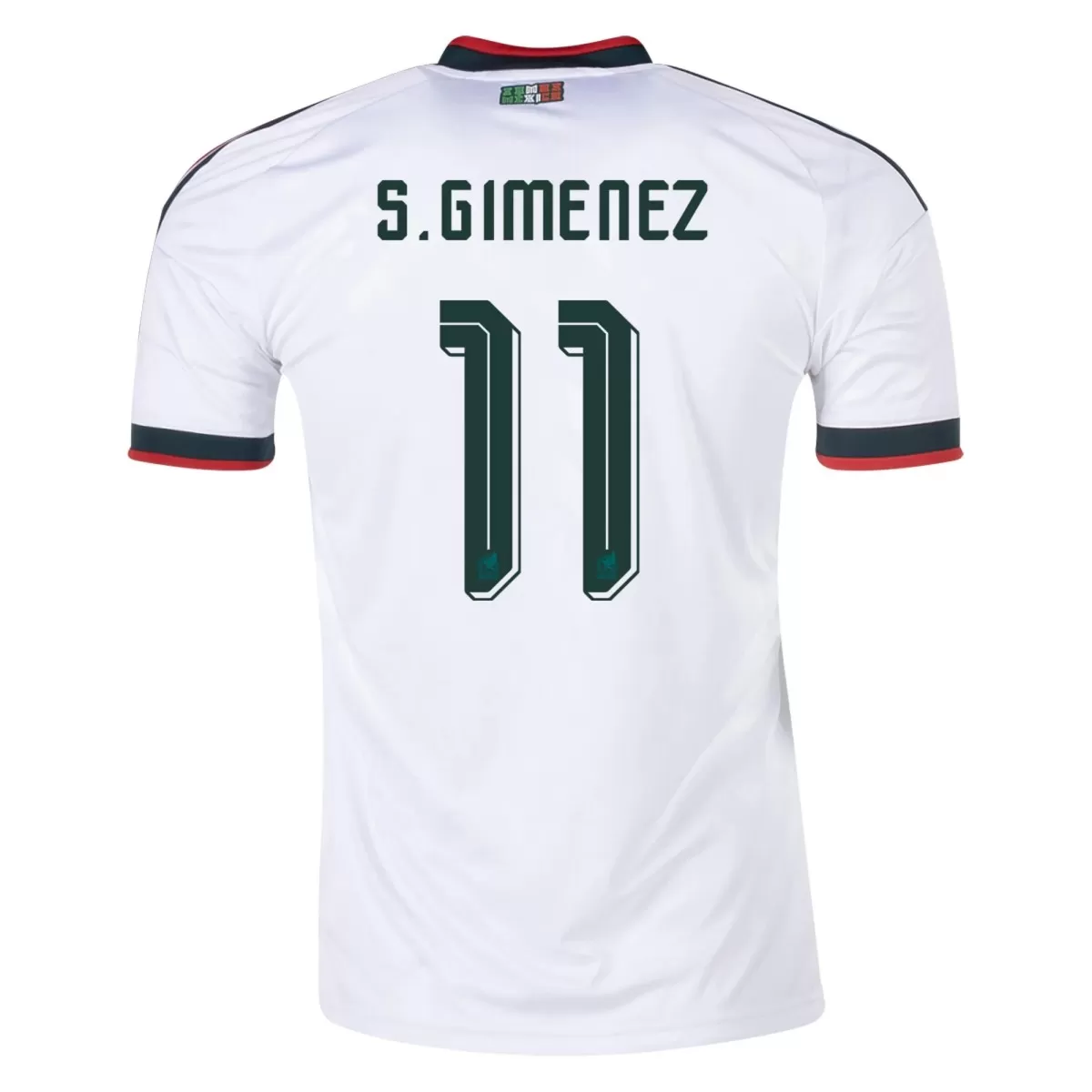 S.GIMENEZ #11 Mexico Away Soccer Jersey 2026 World Cup