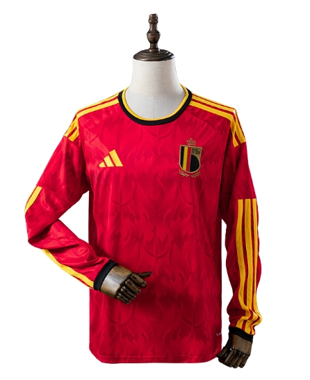 Belgium 2026 Home Long-Sleeve Jersey