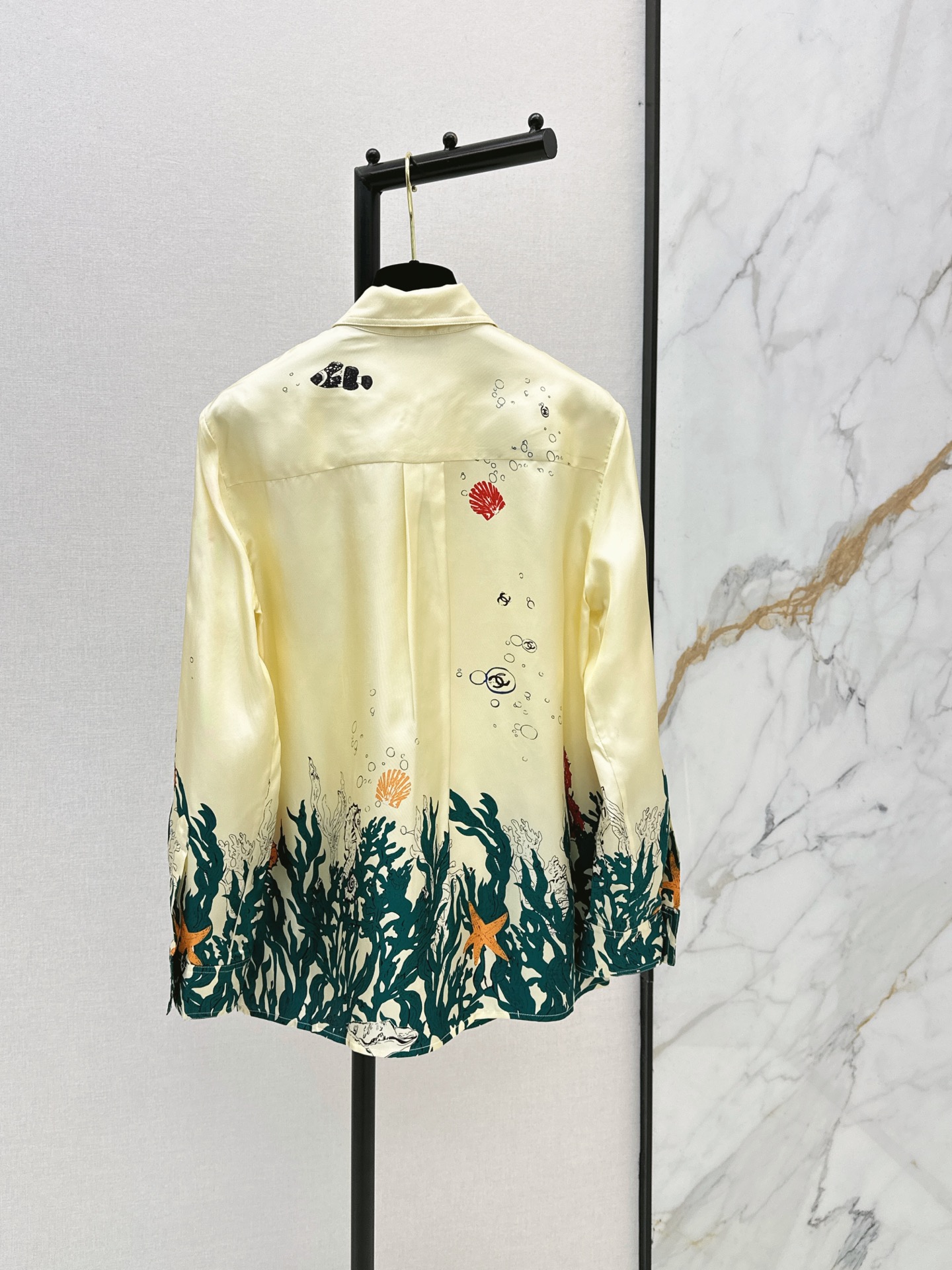Chan New silk shirt