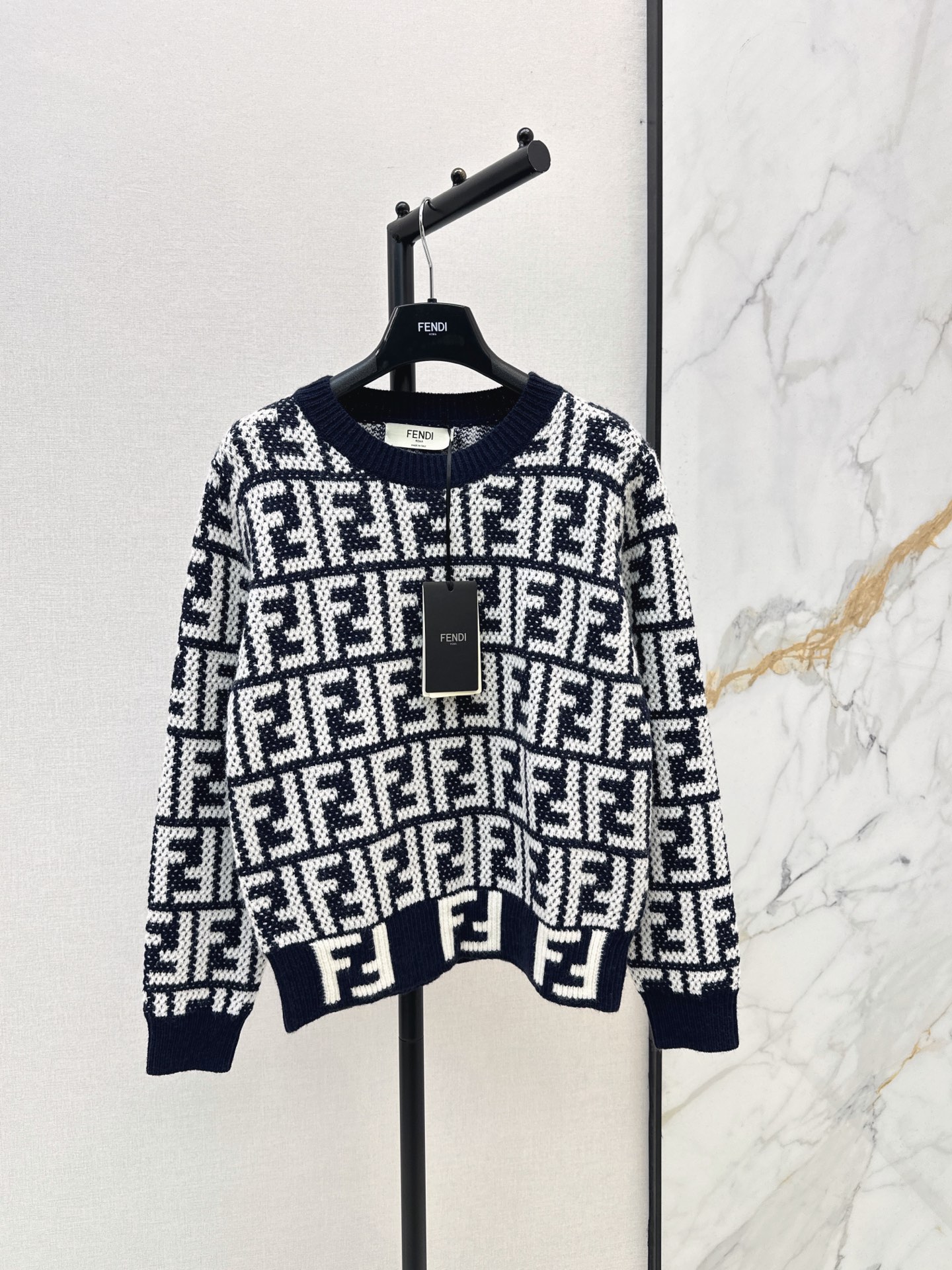 Fend New jacquard sweater