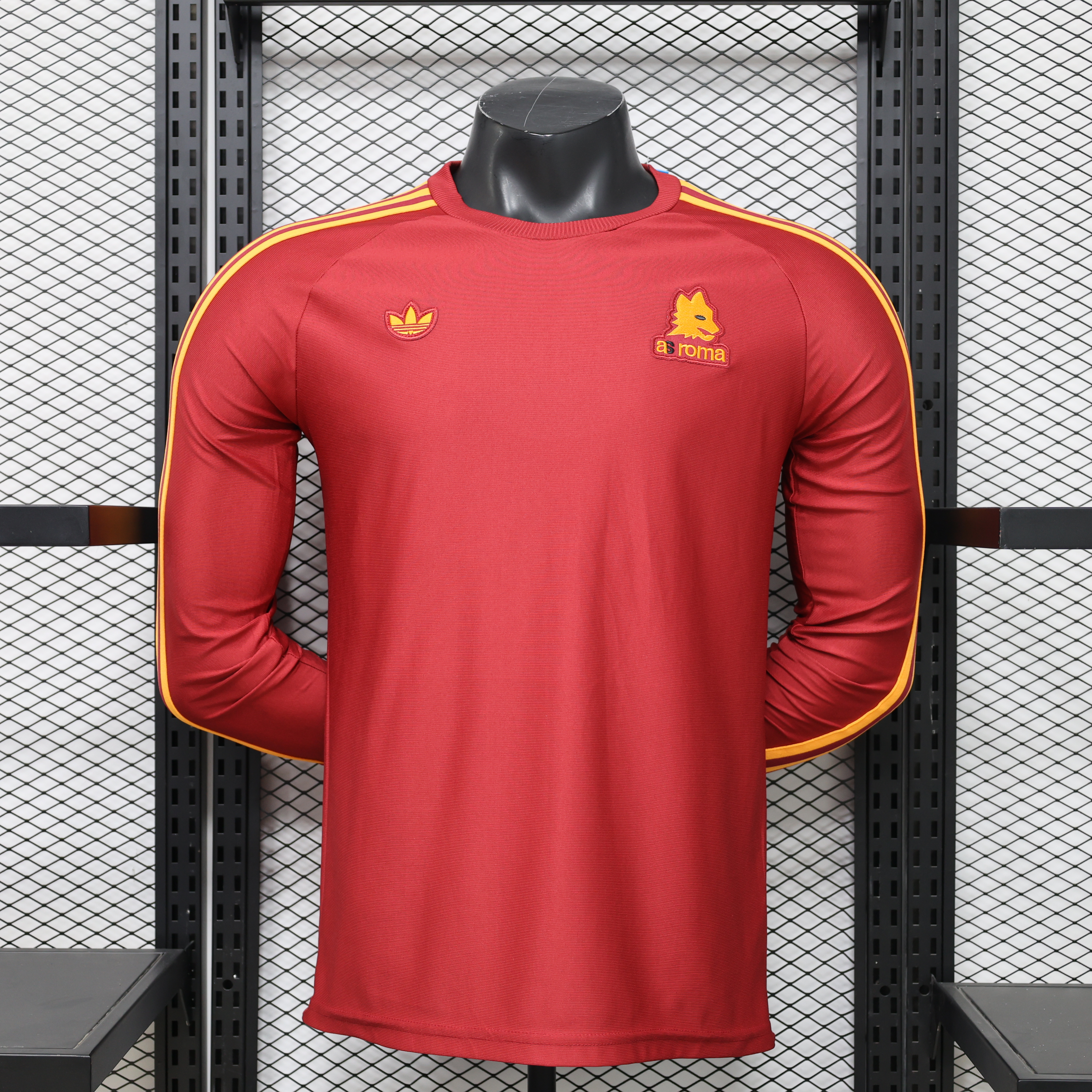 AS Roma Long Sleeves Leisure Jersey Player Version 26/27