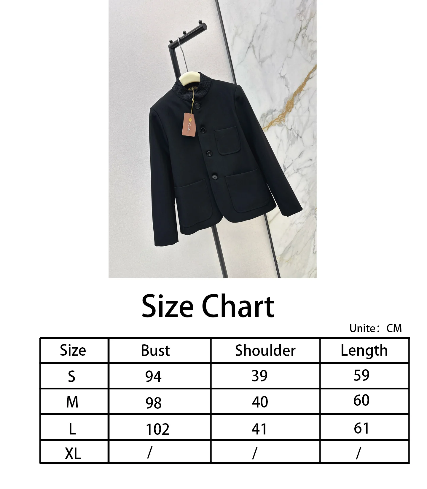 Loro NEW stand-collar jacket