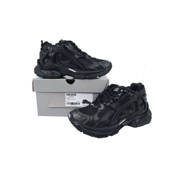 Balenciaga Runner Sneaker All Black 772767 W3RNY 0135