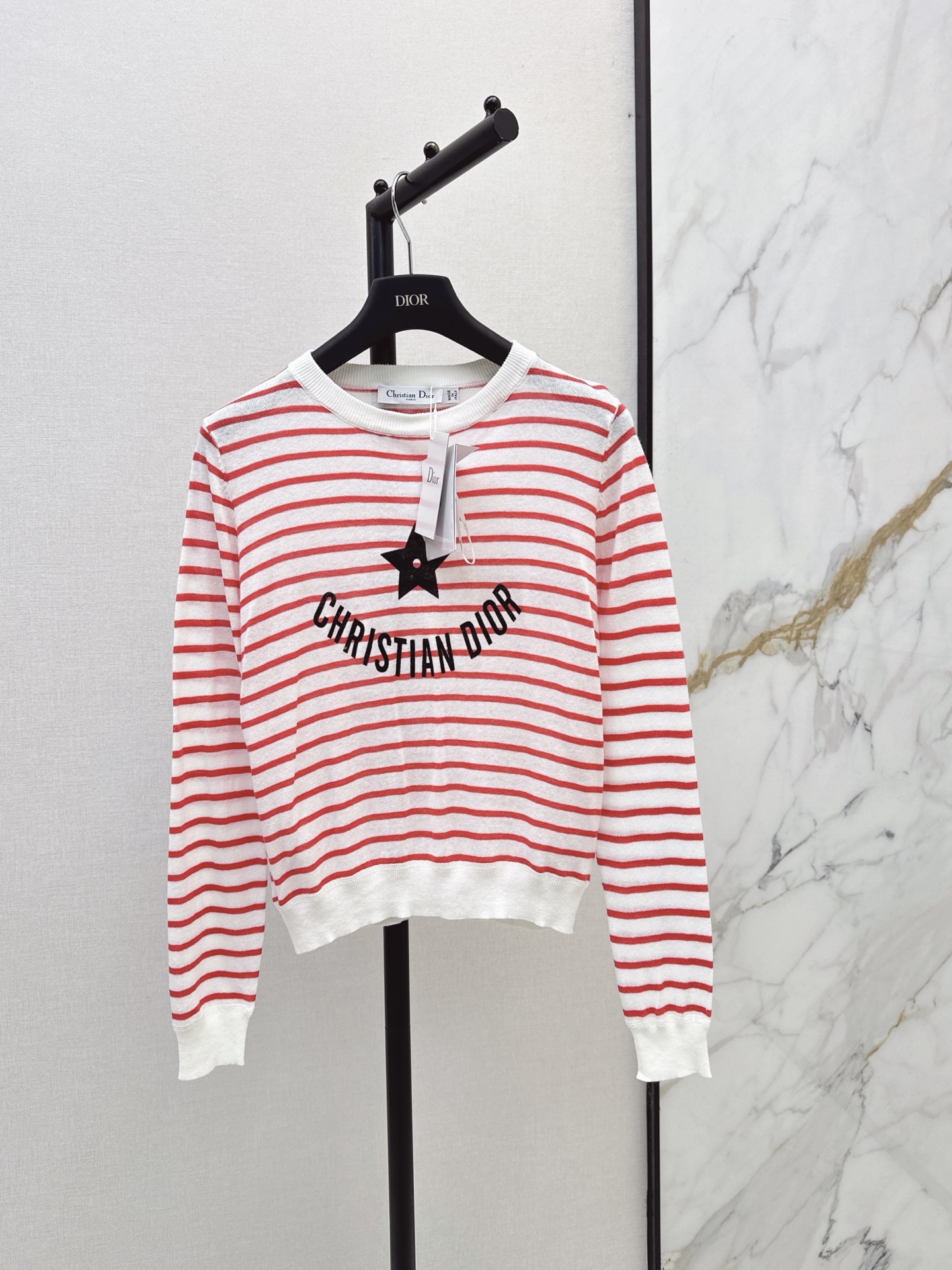 CD New Striped knit shirt