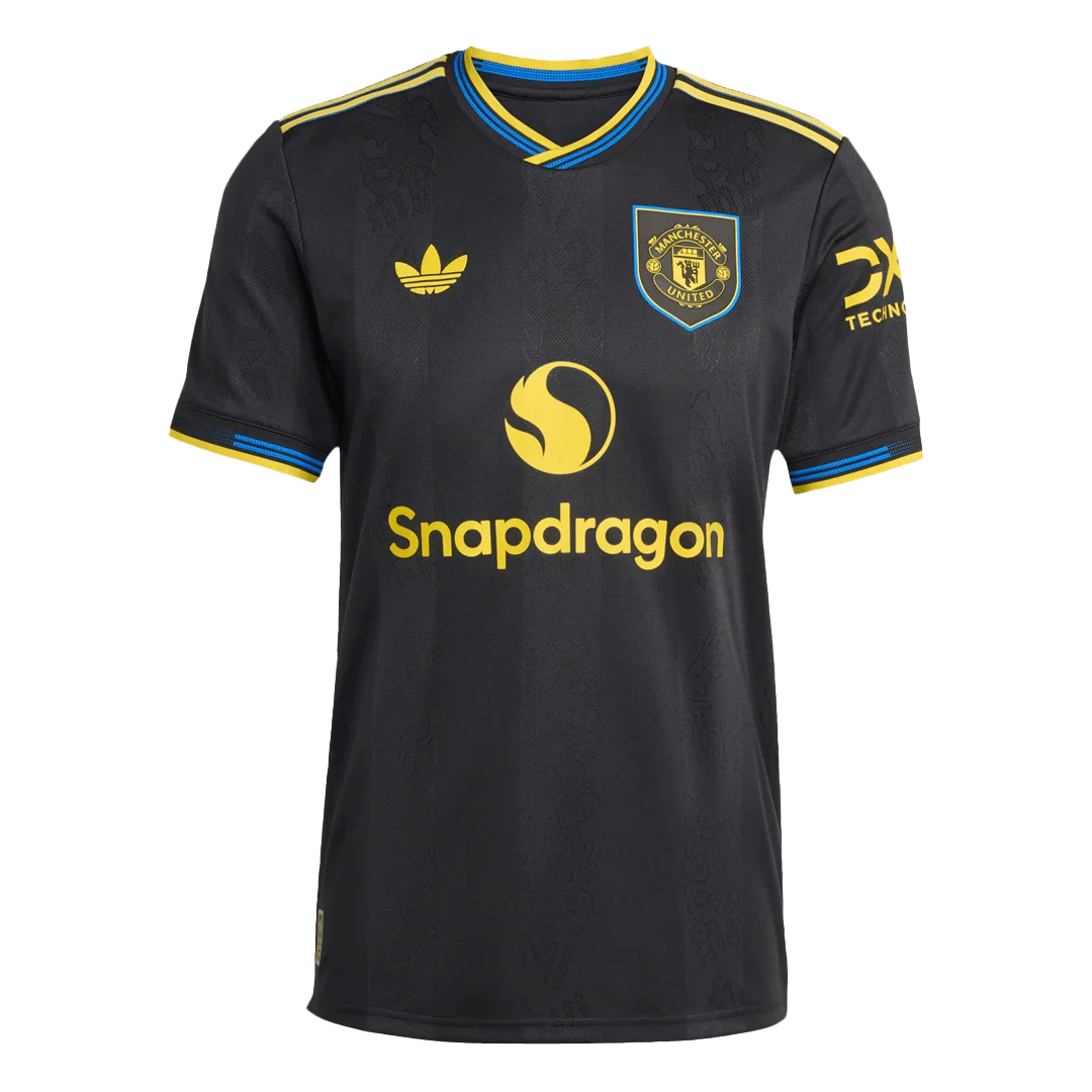 Manchester United Third Away Player Version Soccer Jersey 2025/26