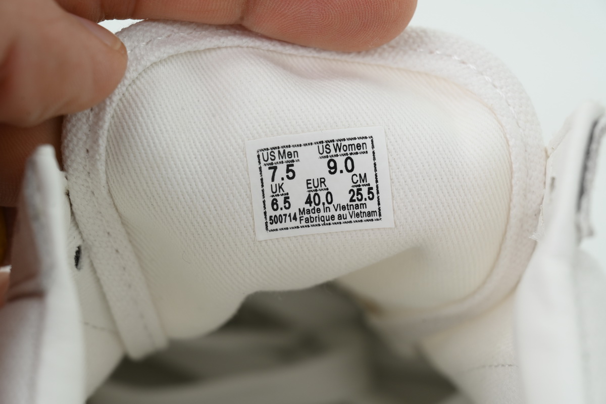 Comme des Garçons x Vans OG Old Skool LX 'Sidewall - White' VN0A4P3XQLZ