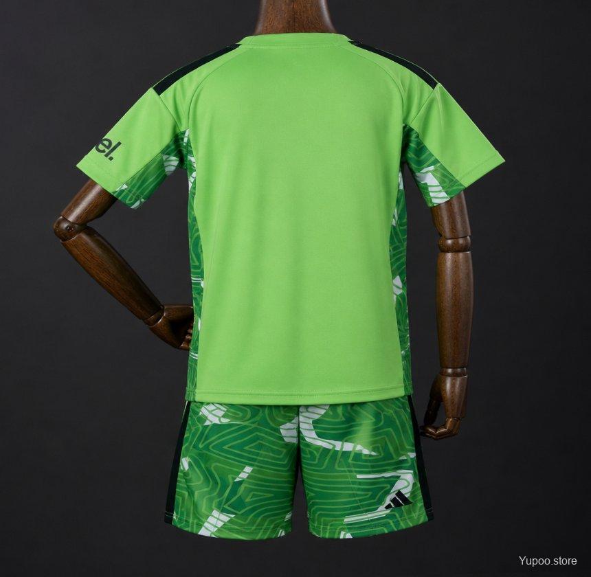 Arsenal Green Goalkeeper Kids Suit 26/27