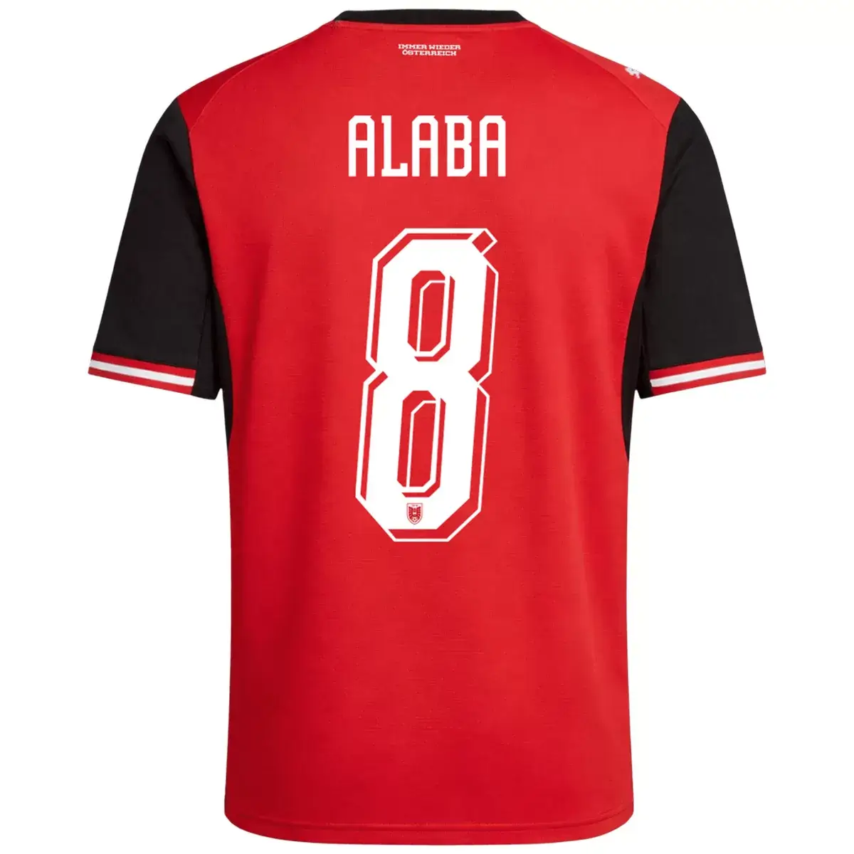 ALABA #8 Austria Home Soccer Jersey 2026 World Cup
