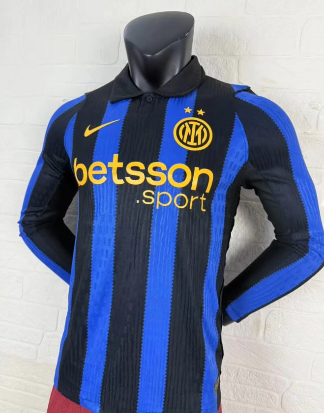 Inter Milan Home Player Long Sleeve Man Jersey 26/27